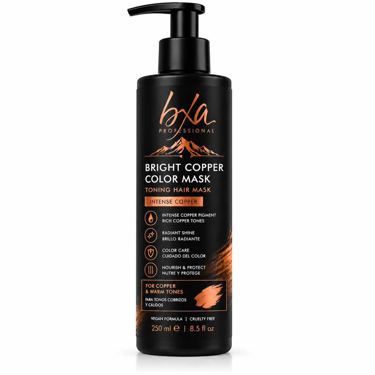 Bright Copper Color Mask – Intense Copper Toning Hair Mask