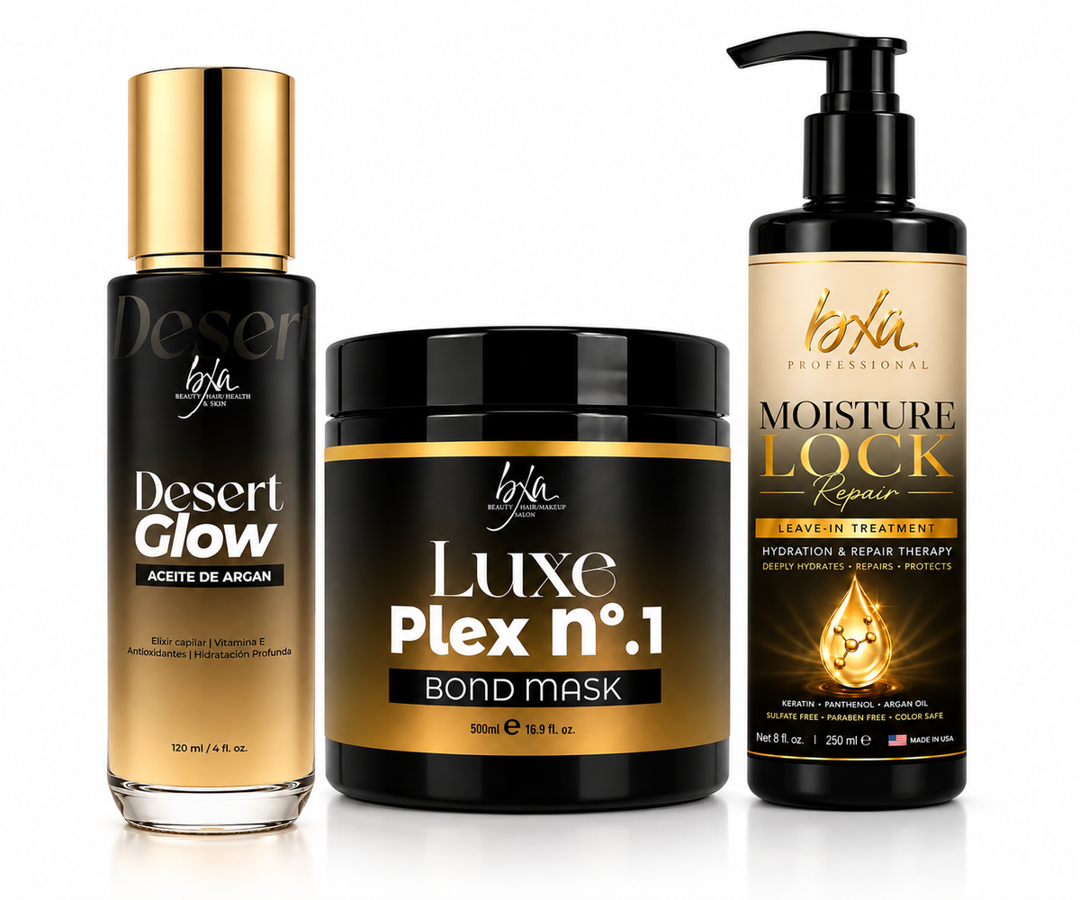 BXA 3-Step Hair Repair & Shine Routine